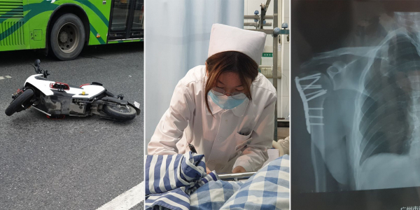 Белорус попал в аварию в Китае и испытал на себе особенности местной медицины